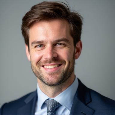 Professional headshot of Liam O'Brien.